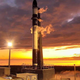 El cohete Electron de Rocket Lab, durante los preparativos en el Complejo de Lanzamiento 1 en Nueva Zelanda.